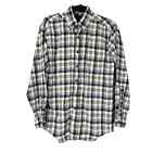 Pendleton Men's Sz: M 100% Wool Button Down Checkered Flannel Dress Shirt