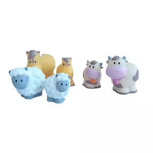 Happyland Farm Animals Figure Bundle Horses Sheep Cows - Picture 1 of 7