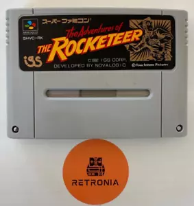 The Rocketeer Super Nintendo Famicom SNES Spielkassette NTSC-J - Bild 1 von 2