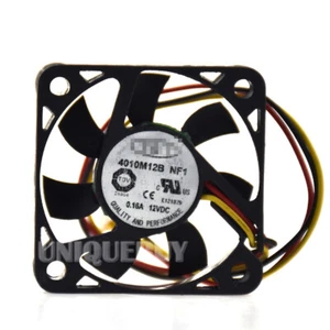 Cooling fan 4010M12B For T&T NF1 Computer CPU Cooler 12V 40*40*10MM 3Pin - Afbeelding 1 van 4