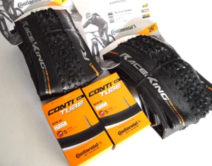 2 x Continental Race King faltbar 26x2.20" + 2 x Conti Schläuche SV - Bild 1 von 4