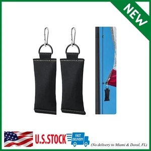2 Pcs Flag Weight for Flagpoles 1Lb Clip on Flag Weights Flag Pole Counterweight - Picture 1 of 8
