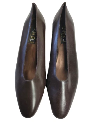 Vaneli Womens Leather Shoes Brown Size 7 N - Image 1 of 4