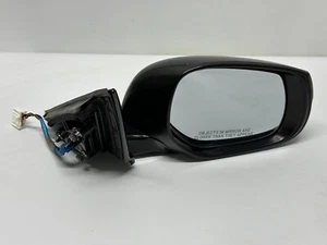 🟢 2014-21 INFINITI Q50 OEM PUERTA ESPEJO RETROVISOR LATERAL CONJUNTO PASAJERO DERECHO NEGRO - Imagen 1 de 11