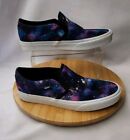 Vans Shoes Womens 9.5 Asher Galaxy Slip On Sneakers 508731 Blue Nights Flats