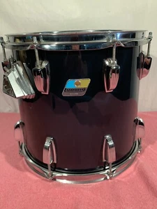 1980 Ludwig USA 13”Tom Black Cortex 12”Deep Maple 6 Ply. EX.+CD. - Bild 1 von 16