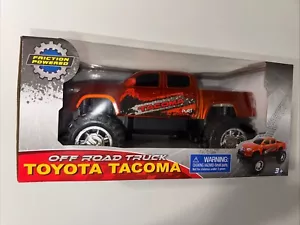 Toyota Tacoma Giocattolo 1:16 Frizione Alimentato Fuoristrada Camion Titanio Arancione Nuovo! - Foto 1 di 10