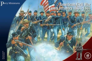 Perry Miniaturas Plástico - ACW115 American Civil War Union Infantería 1861-65 - Imagen 1 de 7