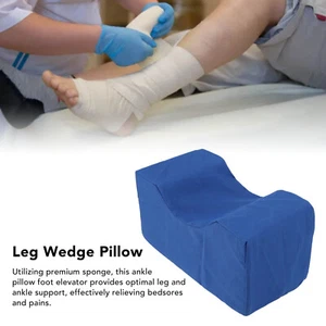 Ankle Pillow Foot Elevator Sponge Breathable Anti Bedsore Cushion Leg Rest - Picture 1 of 18