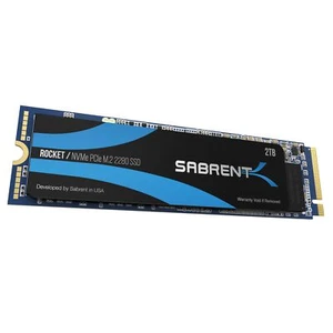 Sabrent Rocket NVMe PCIe M.2 2280 SSD High-Speed für Laptop oder Desktop 3450 MBs - Bild 1 von 41