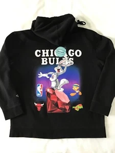Vtg Diamond Supply Space Jam NBA Chicago Bulls Hoodie Limited Size Large - Picture 1 of 10