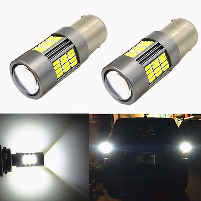 Allá Lighting 7506 1156 BA15S Blanco LED Intermitente/Luces de Inversión Bombillas Foto 1 de 4