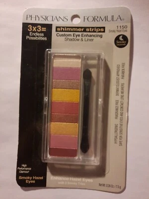 PHYSICIANS FORMULA SHIMMER STRIPS EYESHADOW LINER SMOKY HAZEL EYES #1150 - Image 1 of 3