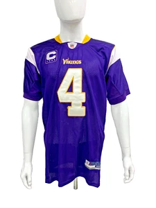 Brett Favre Minnesota Vikings NFL Reebok Jersey - Size 48 NWT - Picture 1 of 3