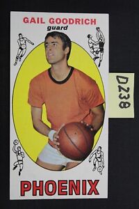 Vintage 1969-70 Topps - GAIL GOODRICH - Phoenix Suns Card #2 (D238