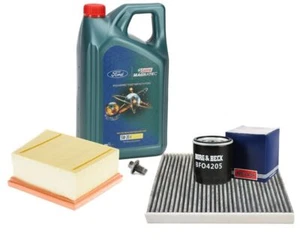 Ford B-Max 12-17 1.0 Service Kit Oil Air Cabin Filters & Genuine Castrol Oil 5L - Picture 1 of 1