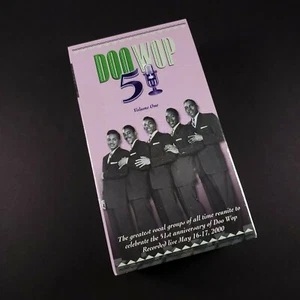 Doo Wop 5 Volume One VHS Recorded Live Greatest Performances of the 50s & 60s - Picture 1 of 3