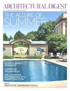7/13 ARCHITECTURAL DIGEST Italian Villa Hamptons Icon New York Saltbox Interiors - Foto 1 di 1