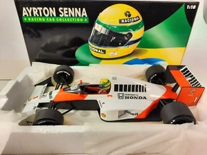Minichamps McLaren Honda MP4/5 #1 Ayrton Senna 1989 1/18 540891801 - Imagen 1 de 5