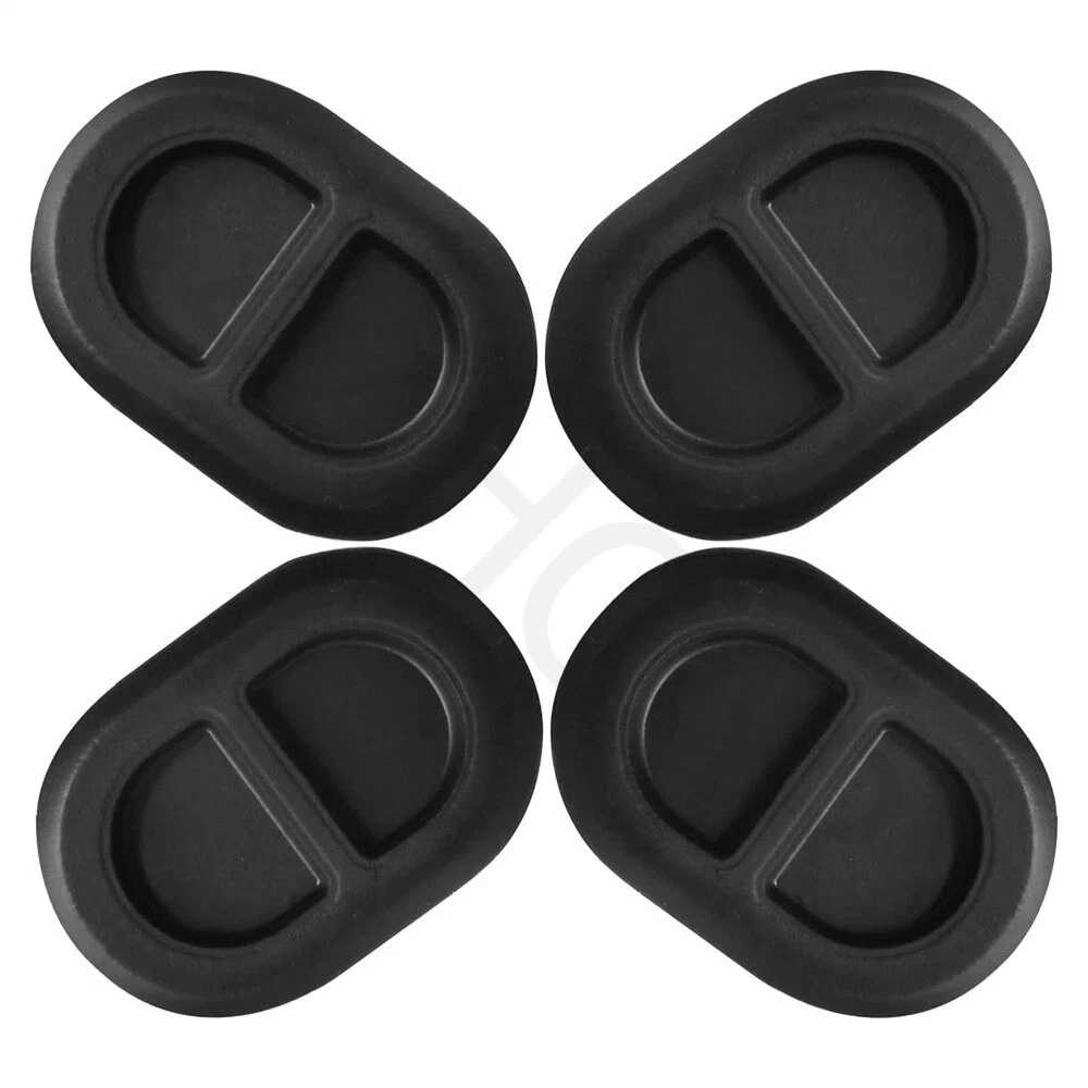 4-Pack Rubber Floor Drain Plugs For Jeep Wrangler JK/JL & Gladiator (2014-2023) - Replacement For 68194821AA - View #4