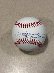 Reggie Jackson signed OML baseball w/ Mr. October inscription ** Beckett ** - Picture 1 of 2