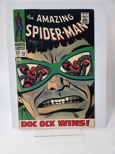 Amazing Spider-Man #55 dicembre 1967 Doc Ock vince! Lee Romita Marvel bella copia - Foto 1 di 2
