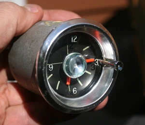 61 1961 62 1962 Chevrolet Vintage Dash Clock Gauge - Date Stamped Mar 62 - Picture 1 of 9