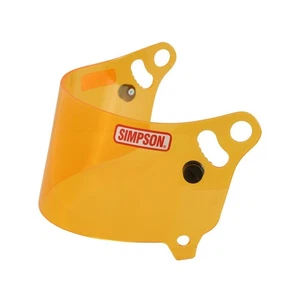 Simpson Helmet Shield - Simpson Racing Helmet Replacement Shields - Foto 1 di 12