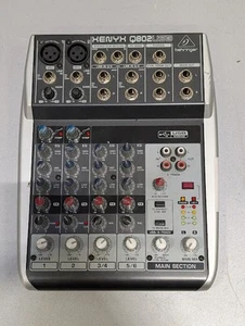 Behringer XENYX Q802USB Mischpult - funktionstüchtig, Gebrauchsspuren, ohne Zubehör - Bild 1 von 10