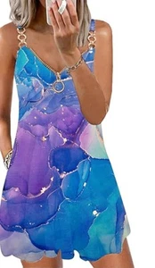 Midi Dress Size XL Purple V Neck Fairy Y2K Party Floral Artsy Whimsical Preppy - Picture 1 of 12