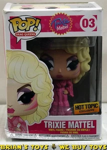 Funko Pop Drag Queens Trixie Mattel Hot Topic Exclusive Vinyl Figure #03 NR - Picture 1 of 6