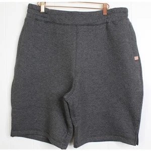 Lunya Restore doppelseitige graue gesteppte Shorts mit elastischem Bund Größe XL neu ohne Etikett - Bild 1 von 5
