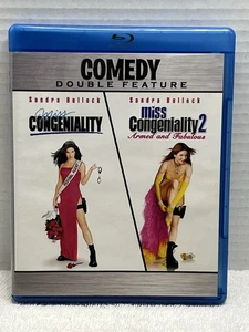 Miss Congeniality / Miss Congeniality 2 Blu-Ray Komödie Double Feature - Bild 1 von 3