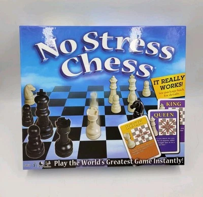No Stress Chess Learning Board Game Classic Strategy Educational Winning Moves - Image 1 of 4