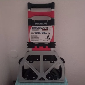 Magna Cart Climbing 6 Wheel Folding Aluminum Hand with Tote Attachment - Picture 1 of 3