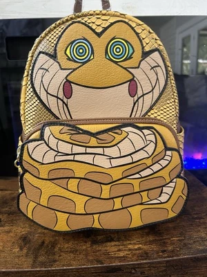 Mini mochila con disfraces Loungefly Disney Jungle Book Kaa nueva con etiquetas Foto 1 de 3