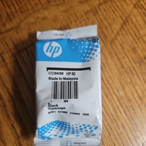 Nowy czarny wkład atramentowy HP 60 CC640WN - Zdjęcie 1 z 6