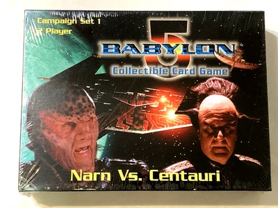 Babylon 5 - Collectable Card Game - Narn vs. Centauri Set 1 - New in Box Sealed - Image 1 of 4
