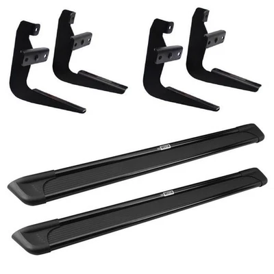 Westin Sure-Grip Black Running Boards w/ Mount Kit 85" for 06-14 Honda Ridgeline - Imagem 1 de 4