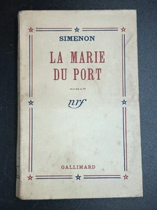 La Marie du Port, Simenon - NRF Collection Blanche - Bild 1 von 3