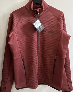 Columbia Titanium Men's Crystal Leaf Omni Heat Helix Full Zip Jacket Small $110 - Picture 1 of 9
