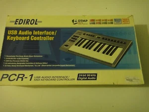 Edirol PCR-1 Audio Usb Controlador De Teclado Midi 96kHz de 24 Bits-España - Picture 1 of 12