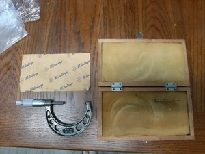 Mitutoyo Outside Measurement micrometer Caliper 2-3 in 50 To 75 mm 5210-221-1945 - Picture 1 of 10