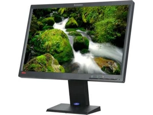 Lenovo L2240pwD L2250pwD 22" Wide LCD Monitor VGA DVI 4422-HB6 45J7651 45J8741 - Picture 1 of 12