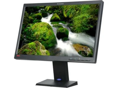 Lenovo L2240pwD L2250pwD 22" Wide LCD Monitor VGA DVI 4422-HB6 45J7651 45J8741 - Image 1 of 4