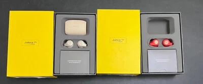 Lote de Jabra Elite Active 65t True Wireless defectuoso tal cual - rojo/dorado Foto 1 de 2