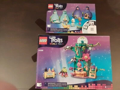 Lego Trolls World Tour 41255 manuals only (both 1 and 2) - Image 1 of 2