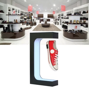 Floating Shoe Display | Levitating Shoe Display | Floating Rotating Sneaker - Picture 1 of 24