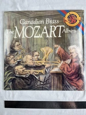 Canadian Brass The Mozart Album Vinyl (1988 CBS Masterworks) Sealed NOS Foto 1 de 2