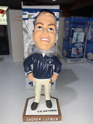 US Air Force Andrew Layman Bobblehead Wilmington Blue Rocks Kansas City Royals Cover